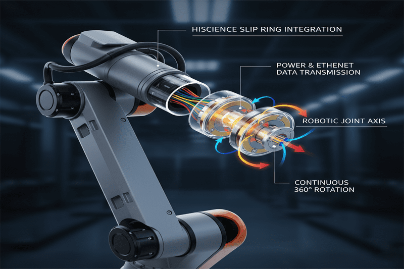 滑环在工业自动化系统中的作用