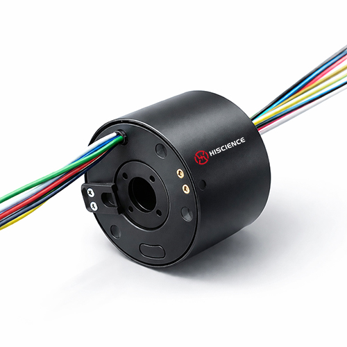 过孔式导电滑环